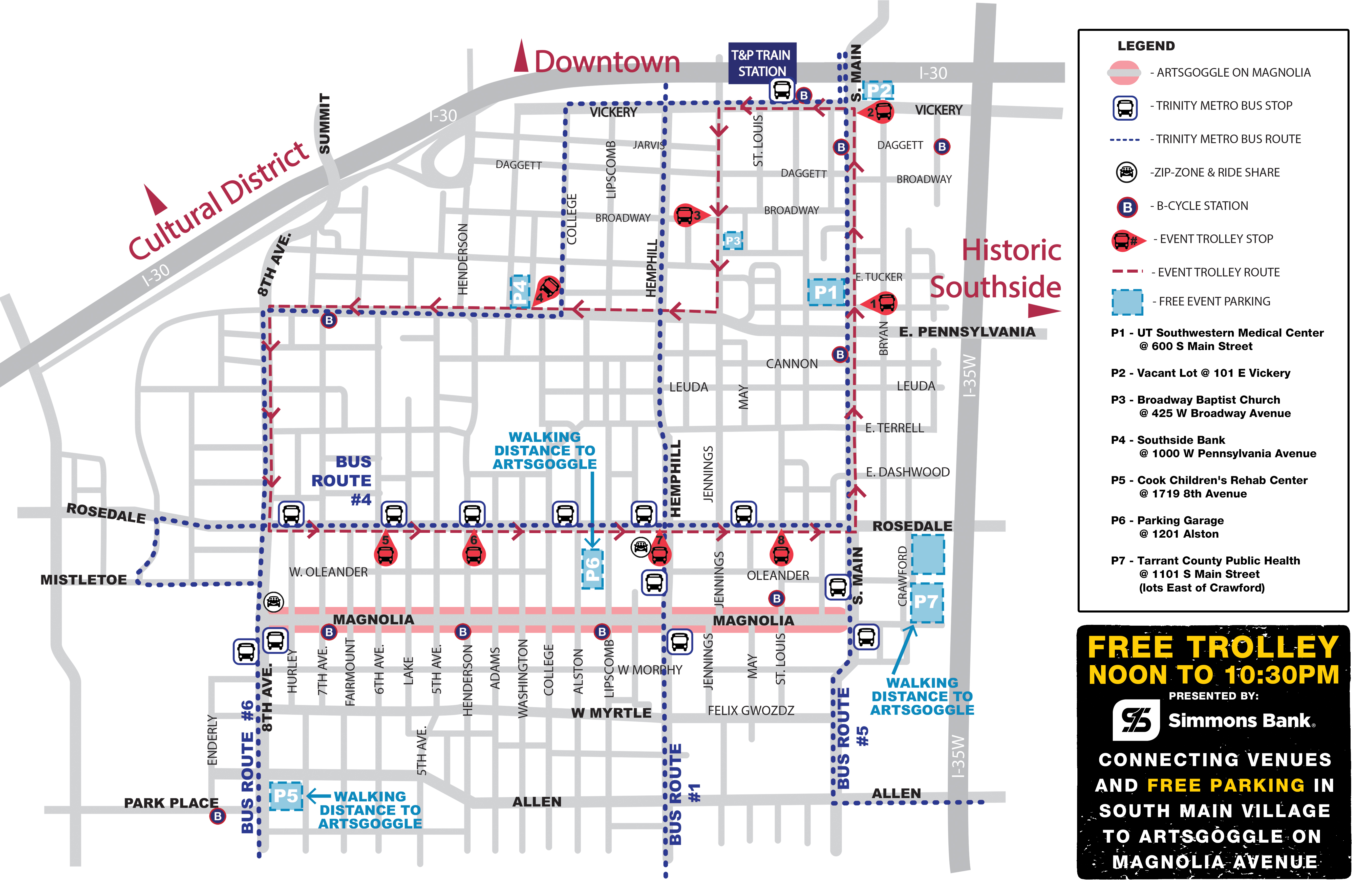 Top 50 Cheapest Parking Spaces near Fort Worth, Texas